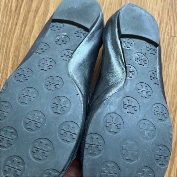 Black Tory Burch Claire Ballet Shoe in Black - Picture 3 of 4